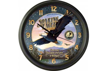 Image of American Expedition Vintage Clock With Soaring Eagle Resort 4010736