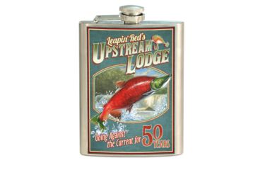 Image of American Expedition Vintage Sign Flask, Salmon 4006308