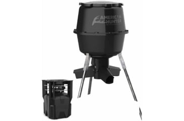 Image of American Hunter 30gal Nesting Hopper w/ XD-Pro, Black, AH-225XDPRO