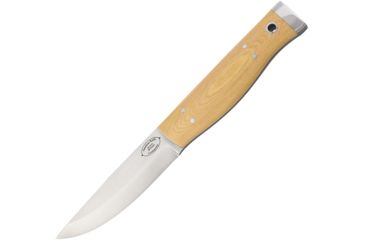 Image of American Knife Company Forest Antique Ivory Micarta Fixed Blade Knife, 8.875in, 4.25in, A2 Tool Steel, Antique Ivory, Micarta Handle AKCFMAI
