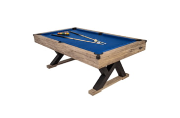 Image of American Legend 84in Kirkwood Billiard Table, Woodgrain, AL3005W