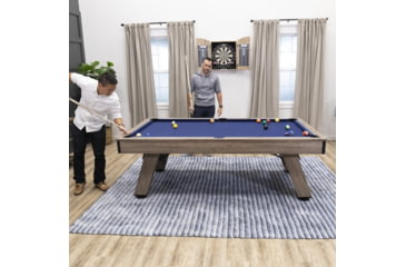 Image of American Legend 90in Brookdale Billiard Table, Woodgrain, AL3020W