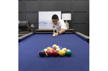 Image of American Legend 90in Brookdale Billiard Table, Woodgrain, AL3020W