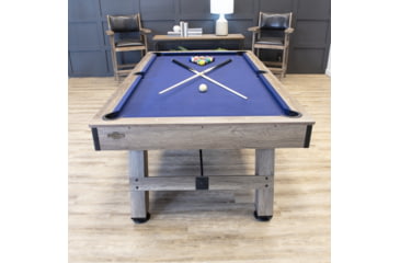 Image of American Legend 90in Brookdale Billiard Table, Woodgrain, AL3020W