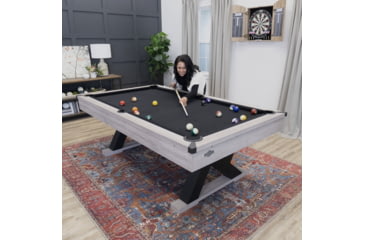 Image of American Legend 90in Kirkwood Billiard Table, Woodgrain, AL3010W
