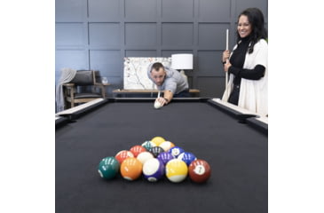 Image of American Legend 90in Kirkwood Billiard Table, Woodgrain, AL3010W