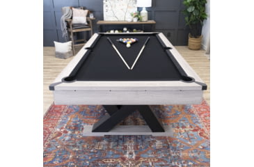 Image of American Legend 90in Kirkwood Billiard Table, Woodgrain, AL3010W