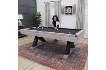 Image of American Legend 90in Kirkwood Billiard Table, Woodgrain, AL3010W