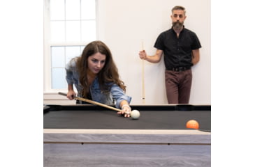 Image of American Legend 90in Kirkwood Billiard Table, Woodgrain, AL3010W
