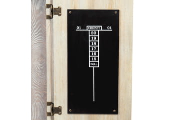 Image of American Legend Barnwood Dartboard Cabinet, Wood grain, AL6000W