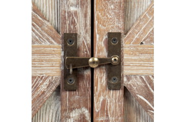 Image of American Legend Barnwood Dartboard Cabinet, Wood grain, AL6000W