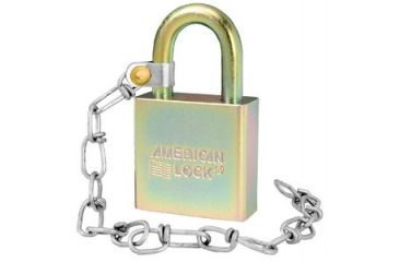 Image of American Lock A5200GL Government Padlock w/ 9" chain 903321