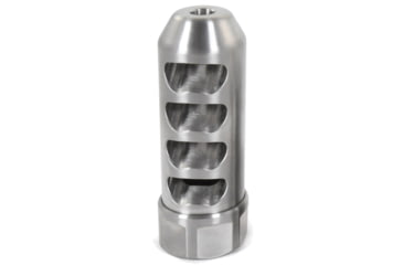 Image of American Precision Arms Fat Bastard Self Timing Gen 2 Muzzle Brake, .338 or Smaller, 5/8x24, Stainless, G2F5838S