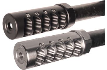 Image of American Precision Arms Gen 4 Fat Bastard Self Timing Muzzle Brake 5/8x24, .30, 5/8x24, Stainless, G4F5830S