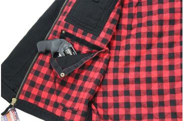 Image of American Rebel Hoodless Cartwright Coat - Mens, Black, Extra Large, CJ-2001-BK-HL-266-XL