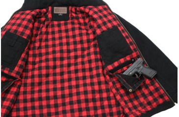 Image of American Rebel Hoodless Cartwright Coat - Mens, Black, Extra Large, CJ-2001-BK-HL-266-XL