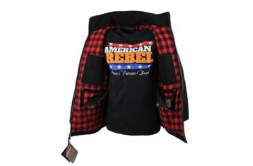Image of American Rebel Hoodless Cartwright Coat - Mens, Black, Extra Large, CJ-2001-BK-HL-266-XL