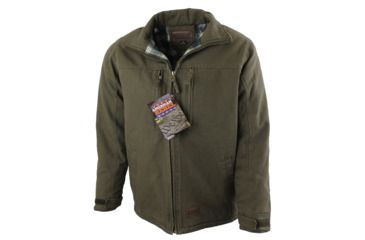 Image of American Rebel Hoodless Cartwright Coat - Mens, Olive Green, Triple Extra Large, CJ-2001-OG-HL-274-3X