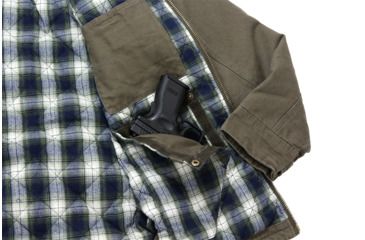 Image of American Rebel Hoodless Cartwright Coat - Mens, Olive Green, Triple Extra Large, CJ-2001-OG-HL-274-3X