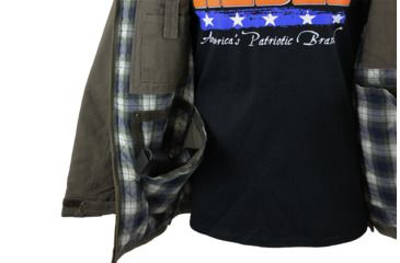 Image of American Rebel Hoodless Cartwright Coat - Mens, Olive Green, Triple Extra Large, CJ-2001-OG-HL-274-3X