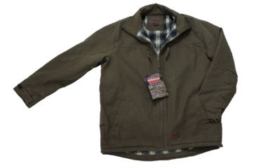 Image of American Rebel Hoodless Cartwright Coat - Mens, Olive Green, Triple Extra Large, CJ-2001-OG-HL-274-3X