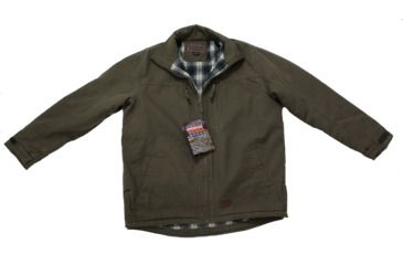 Image of American Rebel Hoodless Cartwright Coat - Mens, Olive Green, Triple Extra Large, CJ-2001-OG-HL-274-3X
