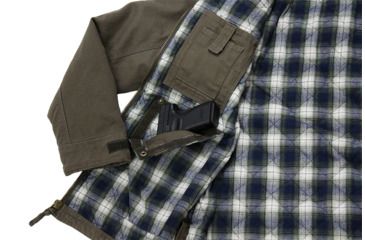 Image of American Rebel Hoodless Cartwright Coat - Mens, Olive Green, Triple Extra Large, CJ-2001-OG-HL-274-3X