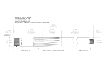 Image of American Rifle Company Coup De Grace PreFit Non-Threaded AR Barrel