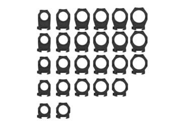 Image of American Rifle Company M-Brace 30mm Riflescope Rings, 32mm Height, Black, MB-R-30-32