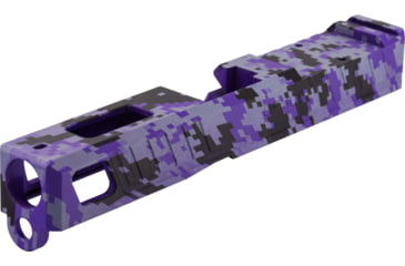 Image of EDEMO American Tactical Arms OPMOD ATA19 Badger Slide W/ Optic Cut, Glock 19, Gen 3, Purple Digital, SLD-ATA19-BDR-DIGI-PURP-RMR, EDEMO1