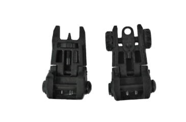 Image of American Tactical Imports Top Mounted Deployable Front and Rear Sight, Black, ATISIGHTSETP