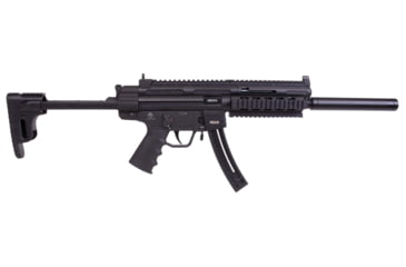 Image of American Tactical Imports GSG-16 Semi-Auto Rifle, .22 Long Rifle, 16.25 in barrel, Faux Suppressor, 22 Rounds, GERGGSG1622-FRRMPG