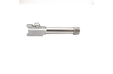 Image of American Tactical Imports Match Grade Threaded Replacement Barrel, Glock 43, 1x10 Right Hand Twist, w/ Threaded Protector, Silver, ATIBG43T