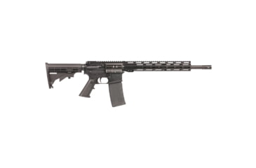 Image of American Tactical Imports Mil-Sport AR-15 3in Semi Auto Rifle, .223 Remington/5.56x45mm NATO, 16 inch Barrel, 1-8 Twist, Synthetic, Black, 30 Round Capacity, Black, ATIG15MS556ML13