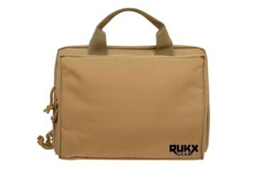 Image of American Tactical Imports RUKX Gear Double Pistol Case, Tan, 9x12x9.5, ATICTDPCT