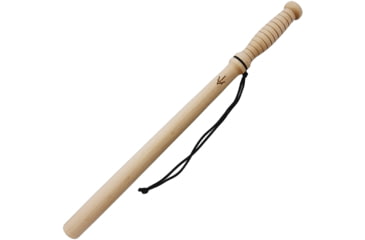 Image of American Tomahawk MP Baton, Clear lacquered finish hard maple construction, 5.5 grooved handle, MP BATON NATURAL