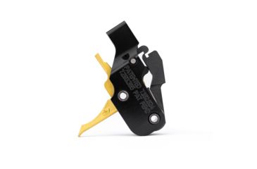 Image of American Trigger AR Gold Flat .223/5.56 AR 15 Drop-In Trigger, Gold, ARGOLD-FLAT-ADJ