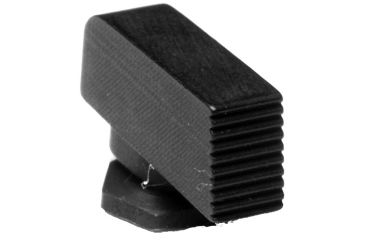 Image of AmeriGlo Black Serrated Front Sight All Fits Glock Models .165in. Tall, .125in. Wide GL-137