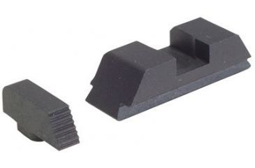 Image of Ameriglo DEFOOR Tactical Sets for Glock 17,19,22,23,24,26,27,33,34,35,37,38,39, Gen 1-4, Serrated Front Flat Rear, GT-504