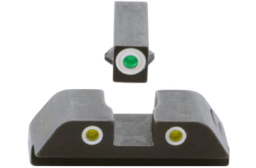 Image of AmeriGlo Classic 3 Dot Night Sight Set, Glock 17/19/19x/26/34 Gen 5, Yellow Front, GL-5115