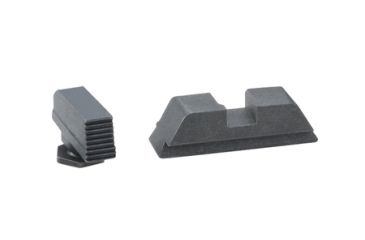 Image of Ameriglo Defoor Tactical Sight Set For Glock 42 Flat Black