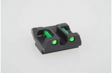 Image of AmeriGlo Fiber Optic Rear Sight FNX9,40 FN45 Rear Sight, Green Fiber Optic, .300in. Height FN-300-GFR