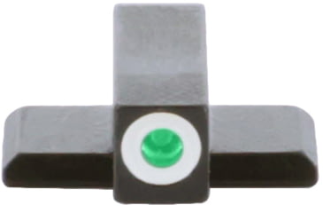 Image of AmeriGlo Front Only-Green Tritium, White Outline Front .220in H .140in W, SA-112-220