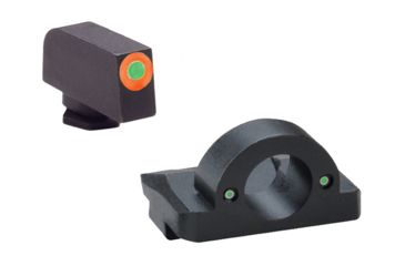Image of AmeriGlo GL5225 Ghost Ring Night Sight Glock 17/19/19x/26 Gen5 Green Tritium W/O
