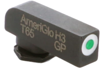 Image of Ameriglo Night Sight, FRONT Only - Green w/ White Outline - For Glocks, .165 Height GL-112T
