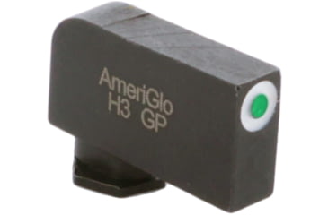 Image of Ameriglo Night Sight, FRONT Only - Green w/ White Outline - For Glocks, .280 Height GL-112-280
