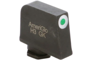 Image of Ameriglo Night Sight, FRONT Only - Green w/ White Outline - For Glocks, .350 Height GL-112-350