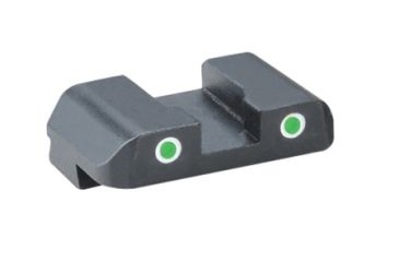 Image of Ameriglo Rear Tritium Night Sights Glock 43 Green Tritium With White Outlines