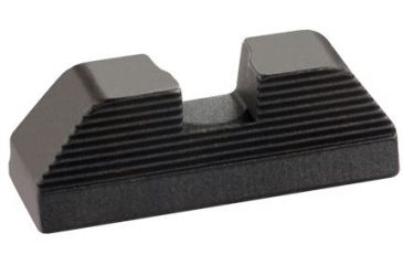 Image of Ameriglo Serrated black rear, black GL-417