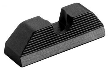Image of Ameriglo Serrated black rear, black GL-420